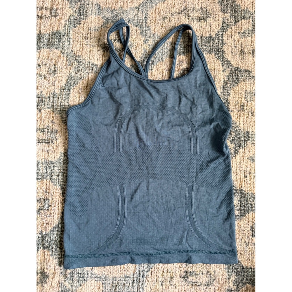 Lululemon 'Swiftly Tech' Strappy Tank Top‎ Size 4 Excellent Condition